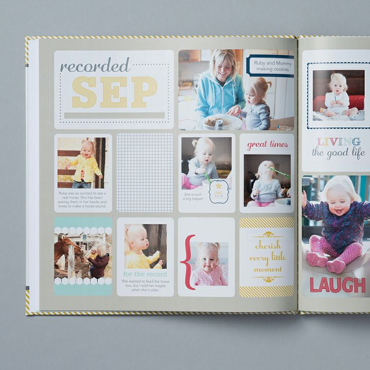 CREATE A STRIKING BABY LAYOUT TO CHERISH FOREVER!