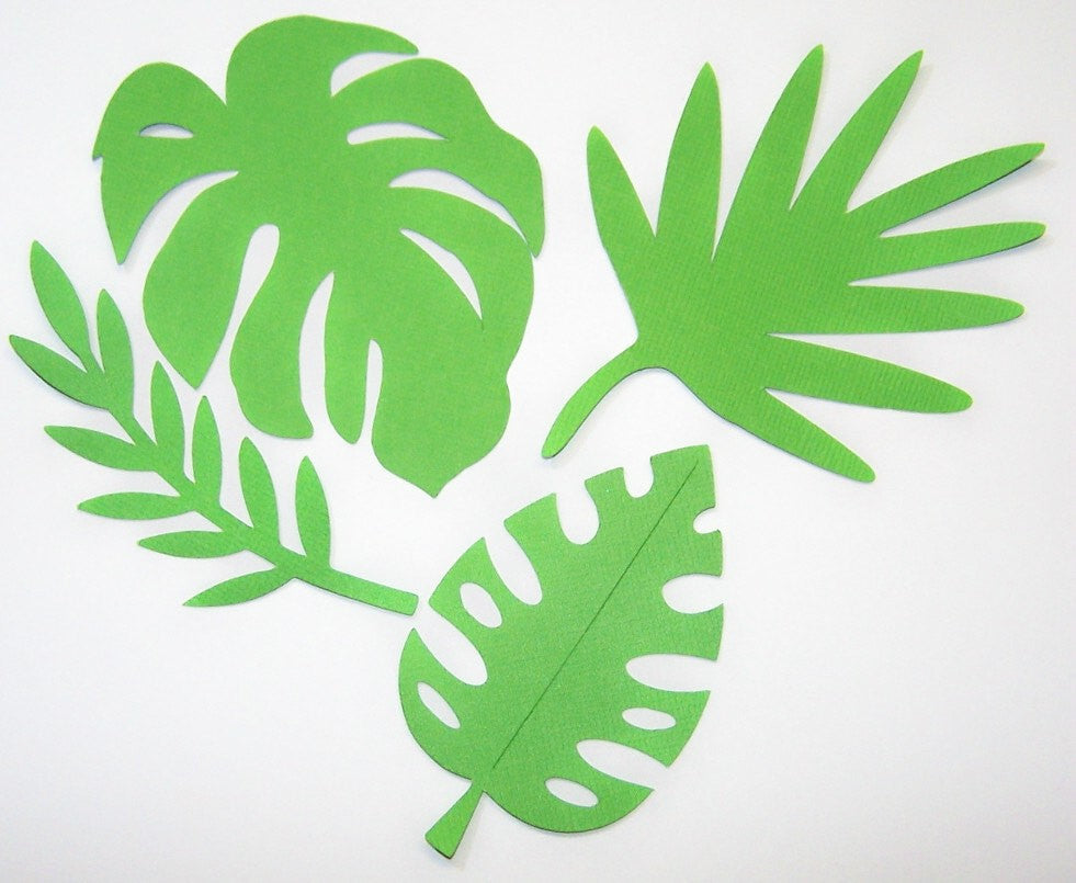 Get that Palm Leaf Background in your Vacation Scrapbook