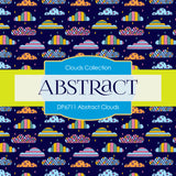 Abstract Clouds Digital Paper DP6711 - Digital Paper Shop