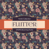 Blooming Flutter Digital Paper DP6995 - Digital Paper Shop