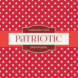 Patriotic Digital Paper DP474 - Digital Paper Shop