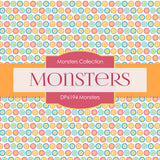 Monsters Digital Paper DP6194B - Digital Paper Shop