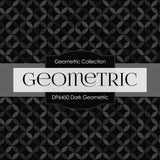 Dark Geometric Digital Paper DP6450 - Digital Paper Shop