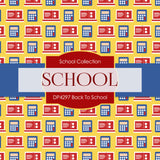 Back To School Digital Paper DP4297 - Digital Paper Shop