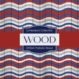 Patriotic Wood Digital Paper DP2041 - Digital Paper Shop