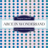 Alice In Wonderland Digital Paper DP2314 - Digital Paper Shop