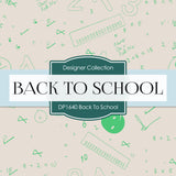 Back To School Digital Paper DP1640 - Digital Paper Shop