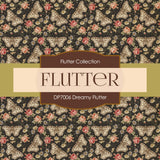 Dreamy Flutter Digital Paper DP7006B - Digital Paper Shop