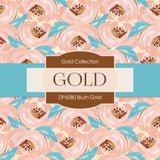 Blush Gold Digital Paper DP6080 - Digital Paper Shop - 4