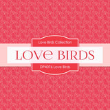 Love Birds Digital Paper DP4076A - Digital Paper Shop