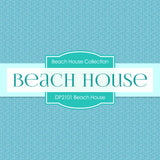 Beach House Digital Paper DP2101 - Digital Paper Shop