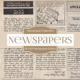 Newspapers Edition Digital Paper DP1429 - Digital Paper Shop