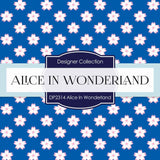 Alice In Wonderland Digital Paper DP2314 - Digital Paper Shop