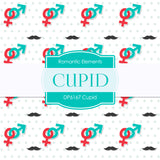 Cupid Digital Paper DP6167B - Digital Paper Shop