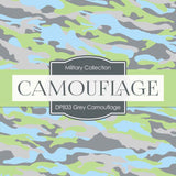 Grey Camouflage Digital Paper DP833 - Digital Paper Shop
