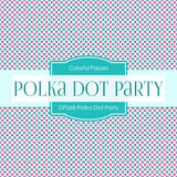 Polka Dot Party Digital Paper DP268 - Digital Paper Shop