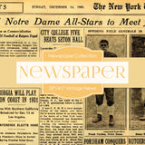 Vintage News Digital Paper DP1417 - Digital Paper Shop