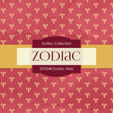 Zodiac Aries Digital Paper DP3348 - Digital Paper Shop