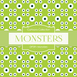 Monsters Digital Paper DP391 - Digital Paper Shop