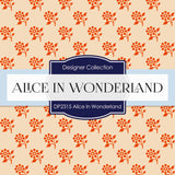 Alice In Wonderland Digital Paper DP2315 - Digital Paper Shop