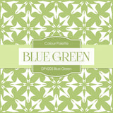 Blue Green Digital Paper DP4205A - Digital Paper Shop