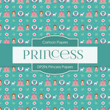Princess Papers Digital Paper DP296 - Digital Paper Shop