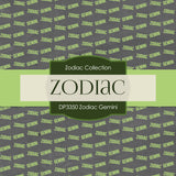 Zodiac Gemini Digital Paper DP3350 - Digital Paper Shop