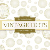 Vintage Dots Digital Paper DP960 - Digital Paper Shop