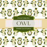 Owl St. Patrick Digital Paper DP4969 - Digital Paper Shop - 4