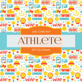 Athlete Digital Paper DP7155 - Digital Paper Shop