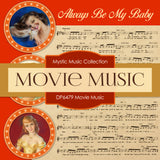 Movie Music Digital Paper DP6479 - Digital Paper Shop