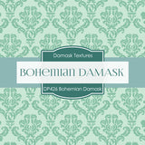 Bohemian Damask Digital Paper DP426 - Digital Paper Shop