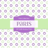 Bonjour Paris Digital Paper DP1262B - Digital Paper Shop