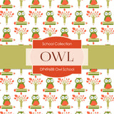 Owl School Digital Paper DP4968B - Digital Paper Shop - 2