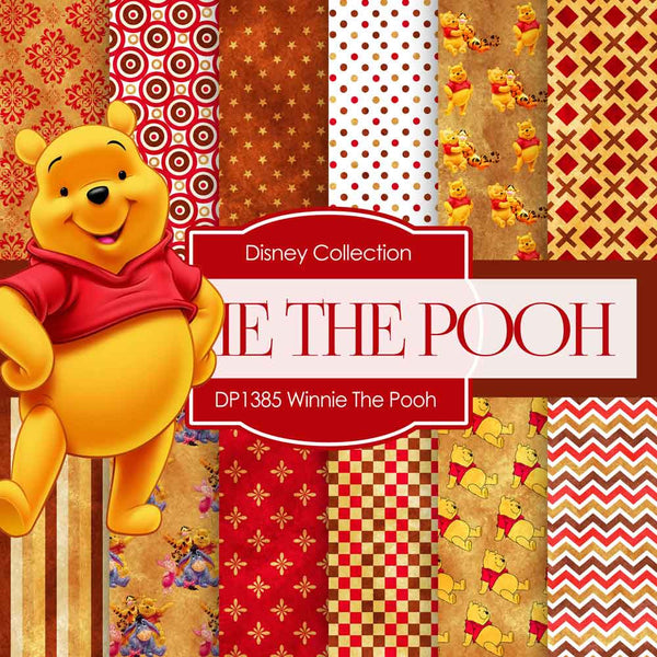 Winnie The Pooh Digital Paper DP1385