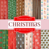 Christmas Cheer Digital Paper DP1580 - Digital Paper Shop