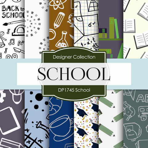 School Digital Paper DP1745 - Digital Paper Shop