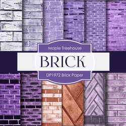 Brick Paper Digital Paper DP1972 - Digital Paper Shop