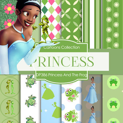 Princess and the Frog Digital Paper DP386 - Digital Paper Shop
