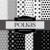 Polka Dot Digital Paper DP4294 - Digital Paper Shop