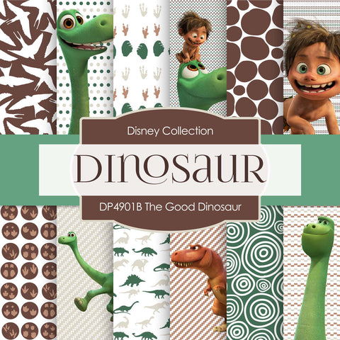 The Good Dinosaur Digital Paper DP4901B - Digital Paper Shop
