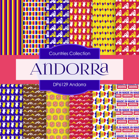 Andorra Digital Paper DP6129 - Digital Paper Shop