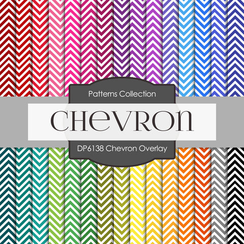 Chevron Overlay Digital Paper DP6138B - Digital Paper Shop