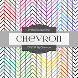Big Chevron Digital Paper DP6157 - Digital Paper Shop
