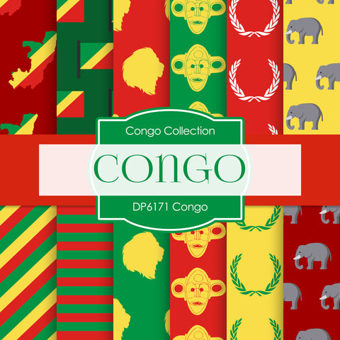 Congo Digital Paper DP6171 - Digital Paper Shop