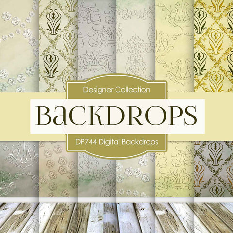 Digital Backdrops Digital Paper DP744 - Digital Paper Shop