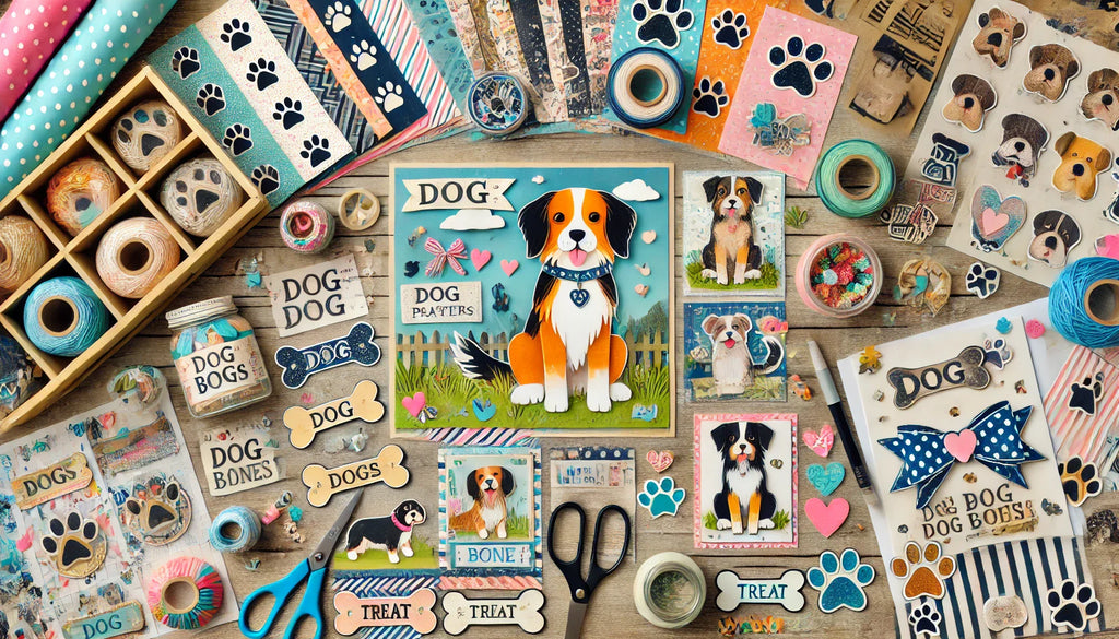 Crafting with Dog-Themed Digital Printable Paper: Unleash Your Creativity