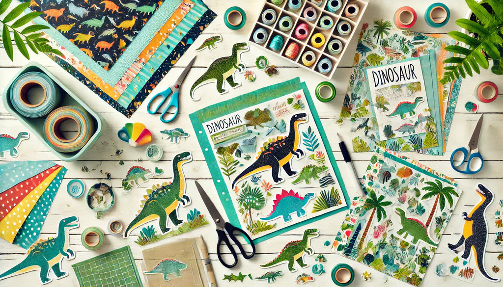 Dinosaur Digital Paper Printing Crafts: A Roaring Good Time!