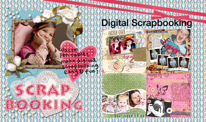 Great ways to enhance colour for your electronic scrapbook