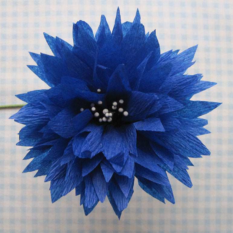 Make Blue Paper Roses